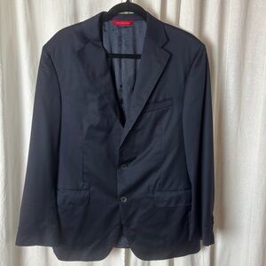 Samuelsohn  Performance Loro Piana Fabric Navy Wool 2 Button Blazer 41R
